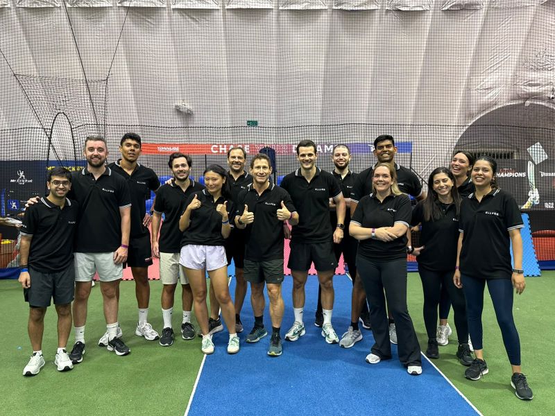 ELLVEE team socials at Danube Sports World